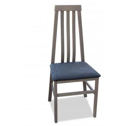 Silla en cambrian tapizada en azul