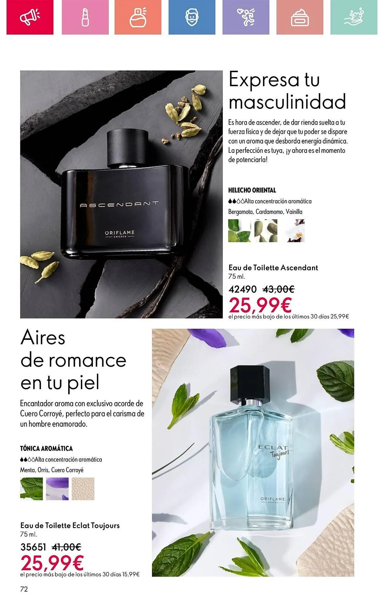 Catálogo de Folleto Oriflame 2 de junio al 21 de junio 2025 - Página 72