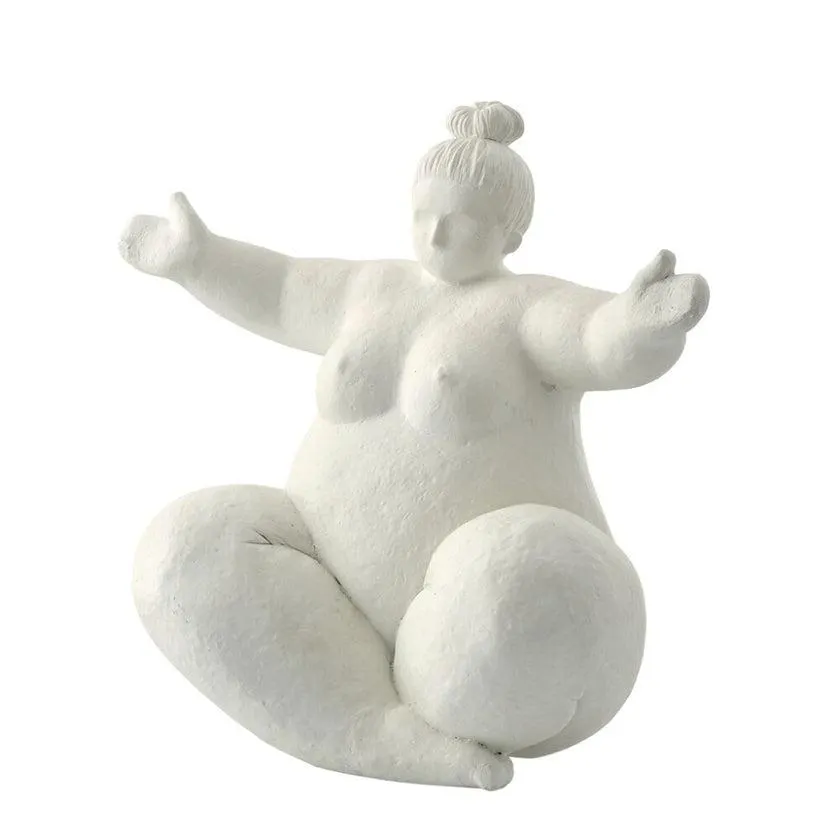 Serafina figurine H24 cm. off white