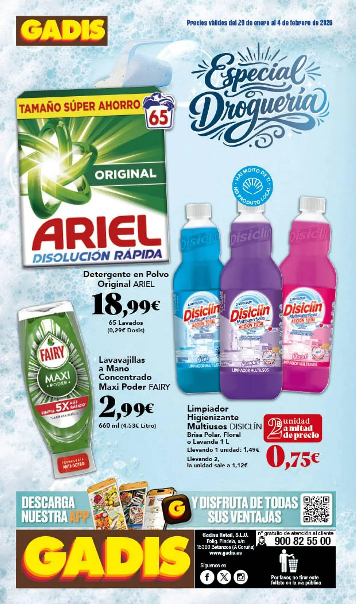 Catálogo de Folleto Gadis 29 de enero al 4 de febrero 2026 - Página 40