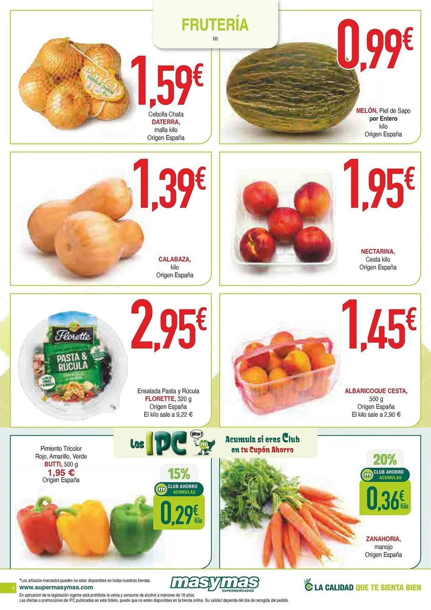 Catálogo de Folleto Masymas 31 de julio al 3 de septiembre 2025 - Página 4