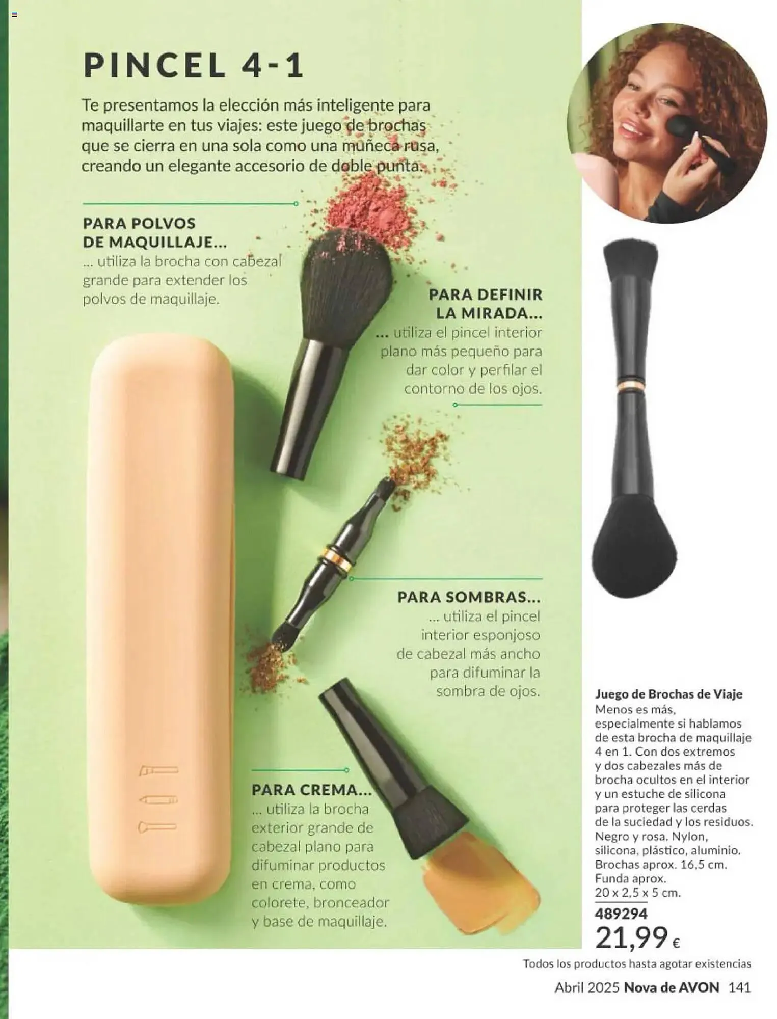Catálogo de Folleto AVON 1 de abril al 30 de abril 2025 - Página 141