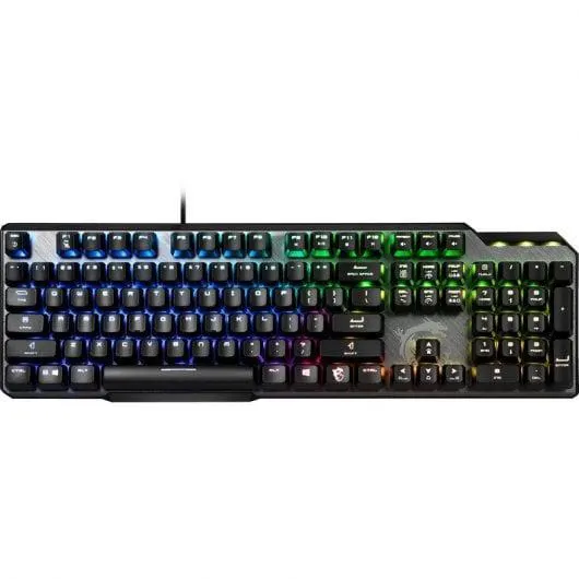 MSI Vigor GK50 Elite Teclado Mecánico Gaming Retroiluminado Switches Kailh Box White