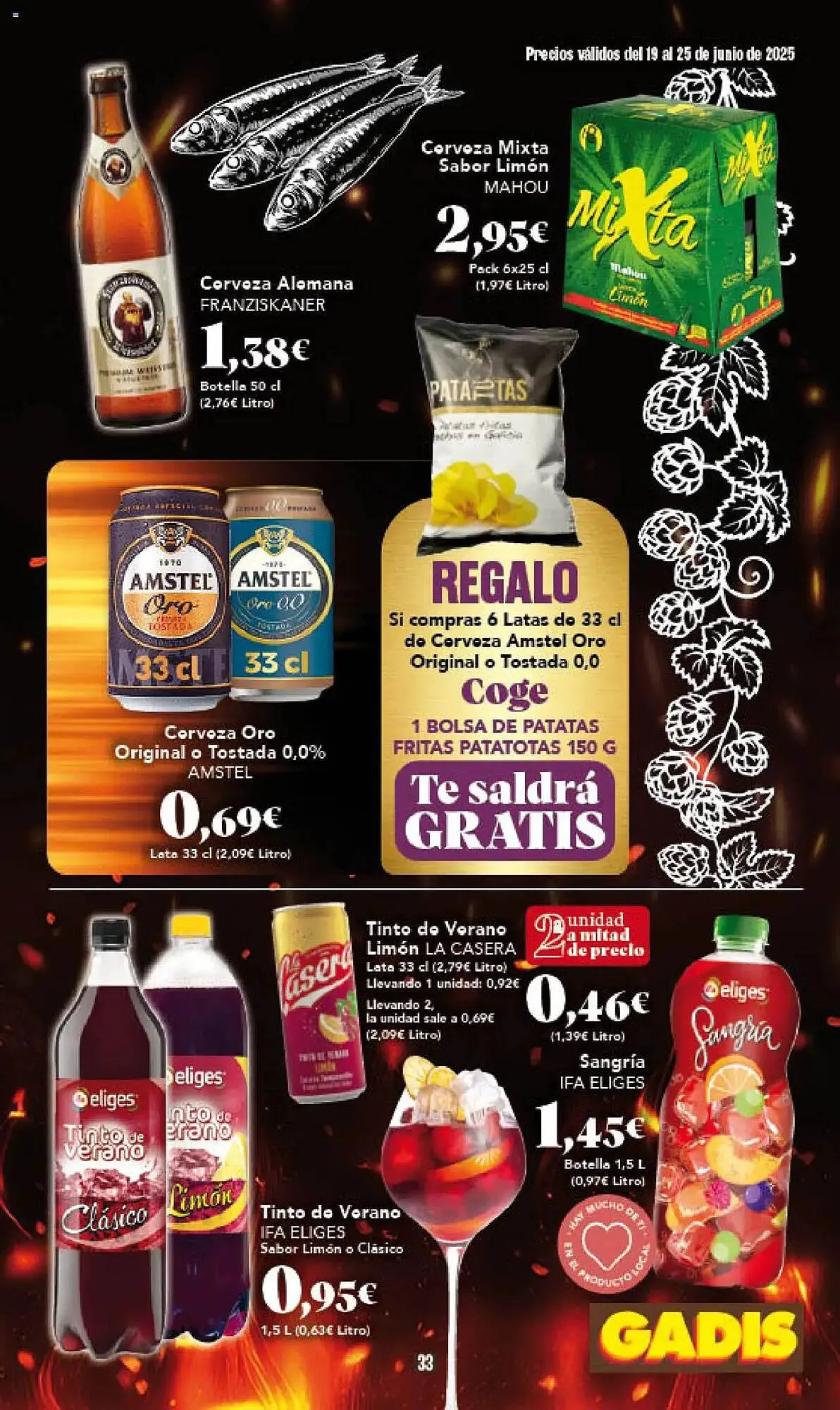 Catálogo de Folleto Gadis 19 de junio al 25 de junio 2025 - Página 33