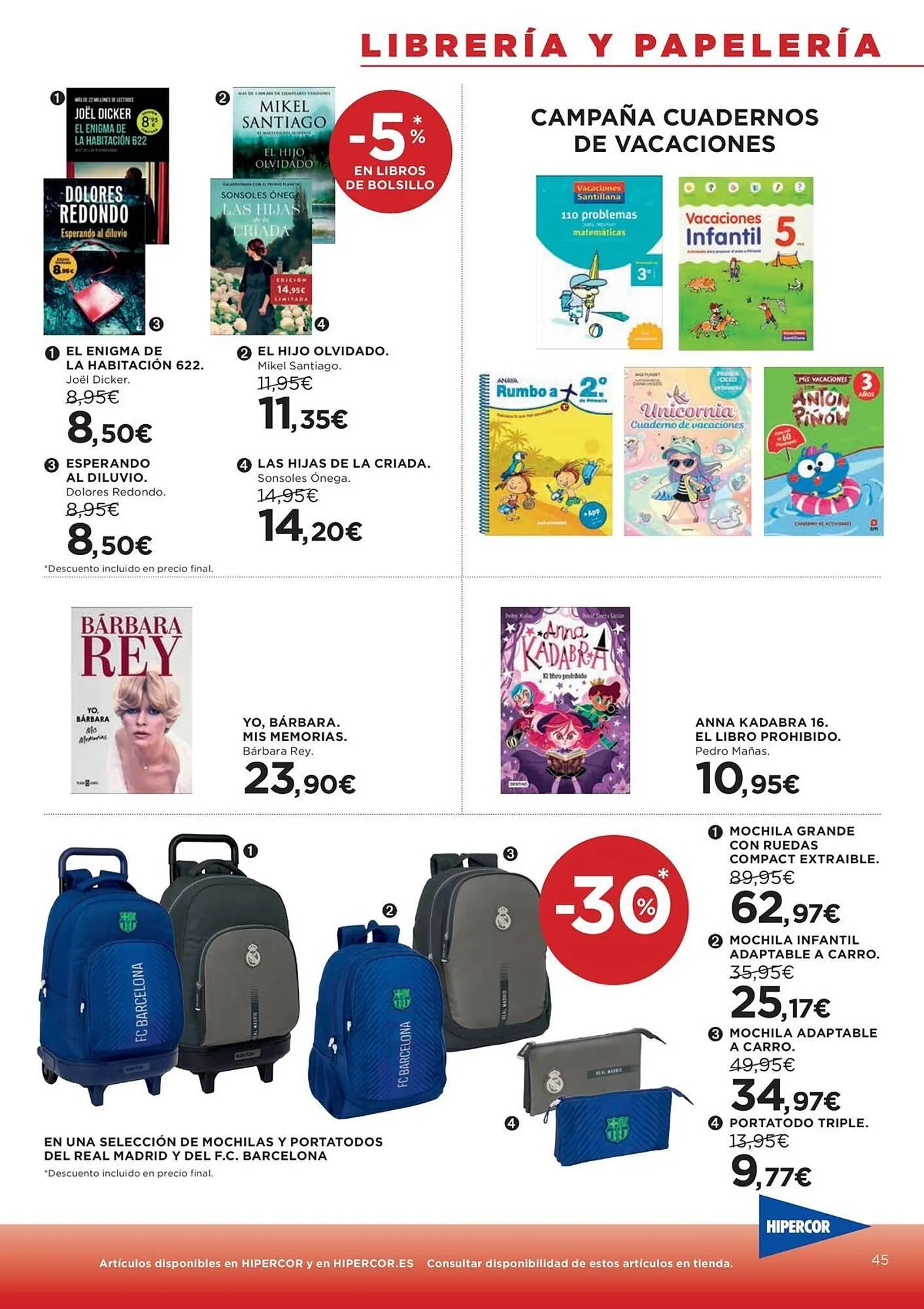 Catálogo de Folleto Hipercor 3 de julio al 16 de julio 2025 - Página 50