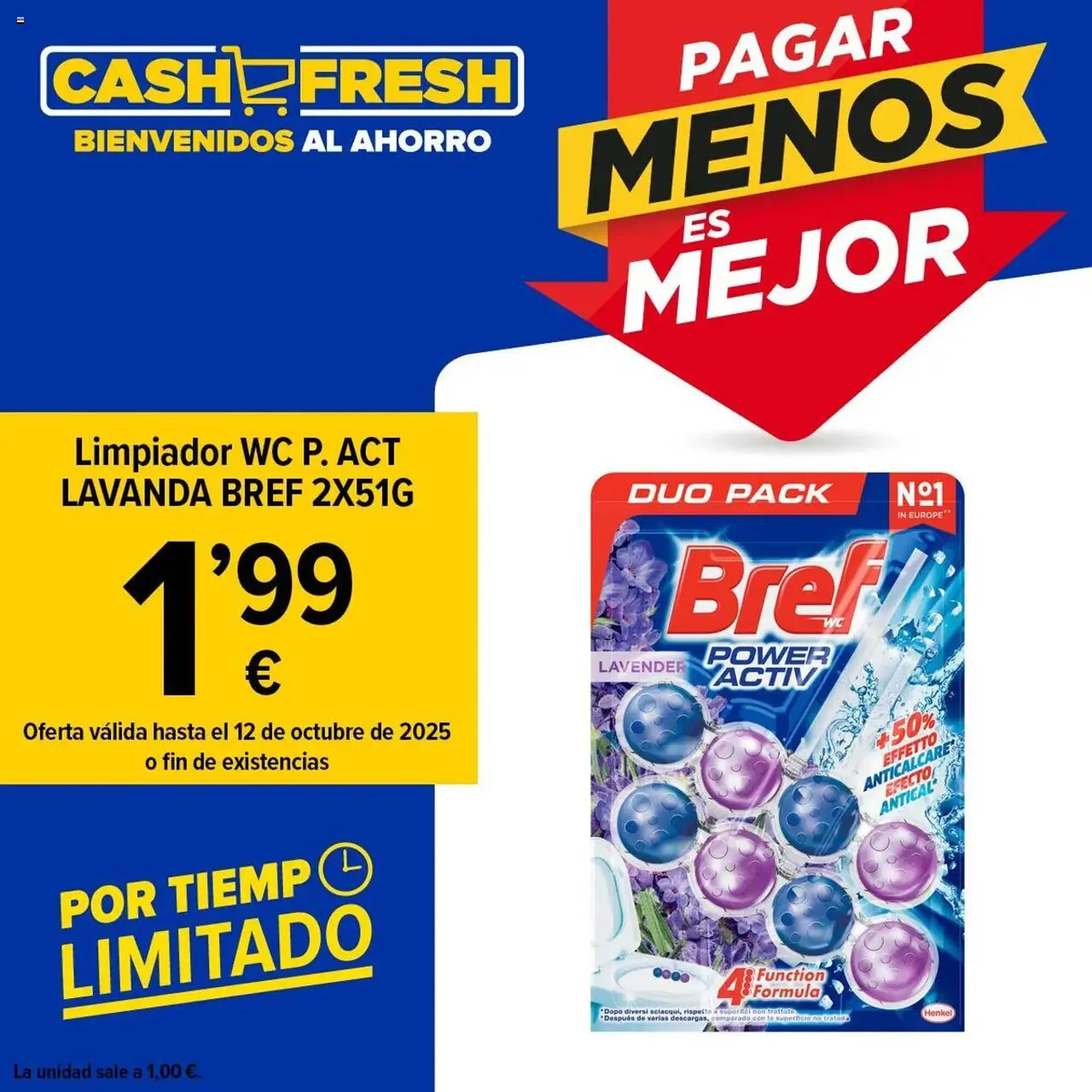 Catálogo de Folleto Cash Fresh 7 de octubre al 12 de octubre 2025 - Página 1