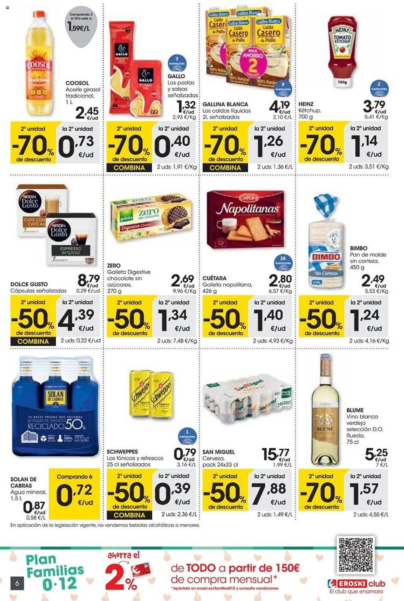 Catálogo de Folleto Eroski 7 de septiembre al 19 de septiembre 2023 - Página 6