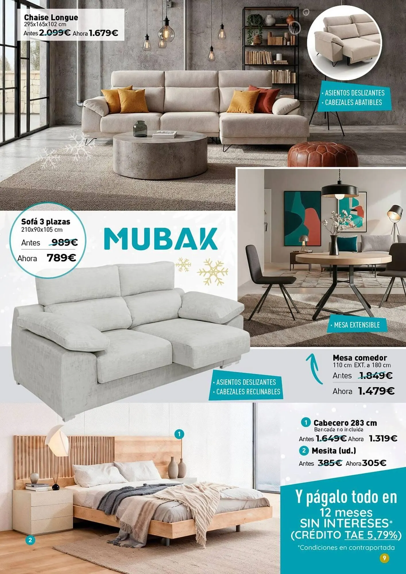 Catálogo de Folleto Mubak 14 de noviembre al 5 de enero 2026 - Página 9