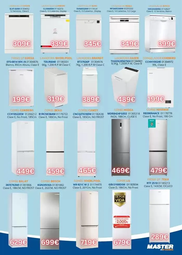 Catálogo de ¡Los mejores precios y la mejor atención en las tiendas Master Cadena! 12 de mayo al 31 de mayo 2025 - Página 3