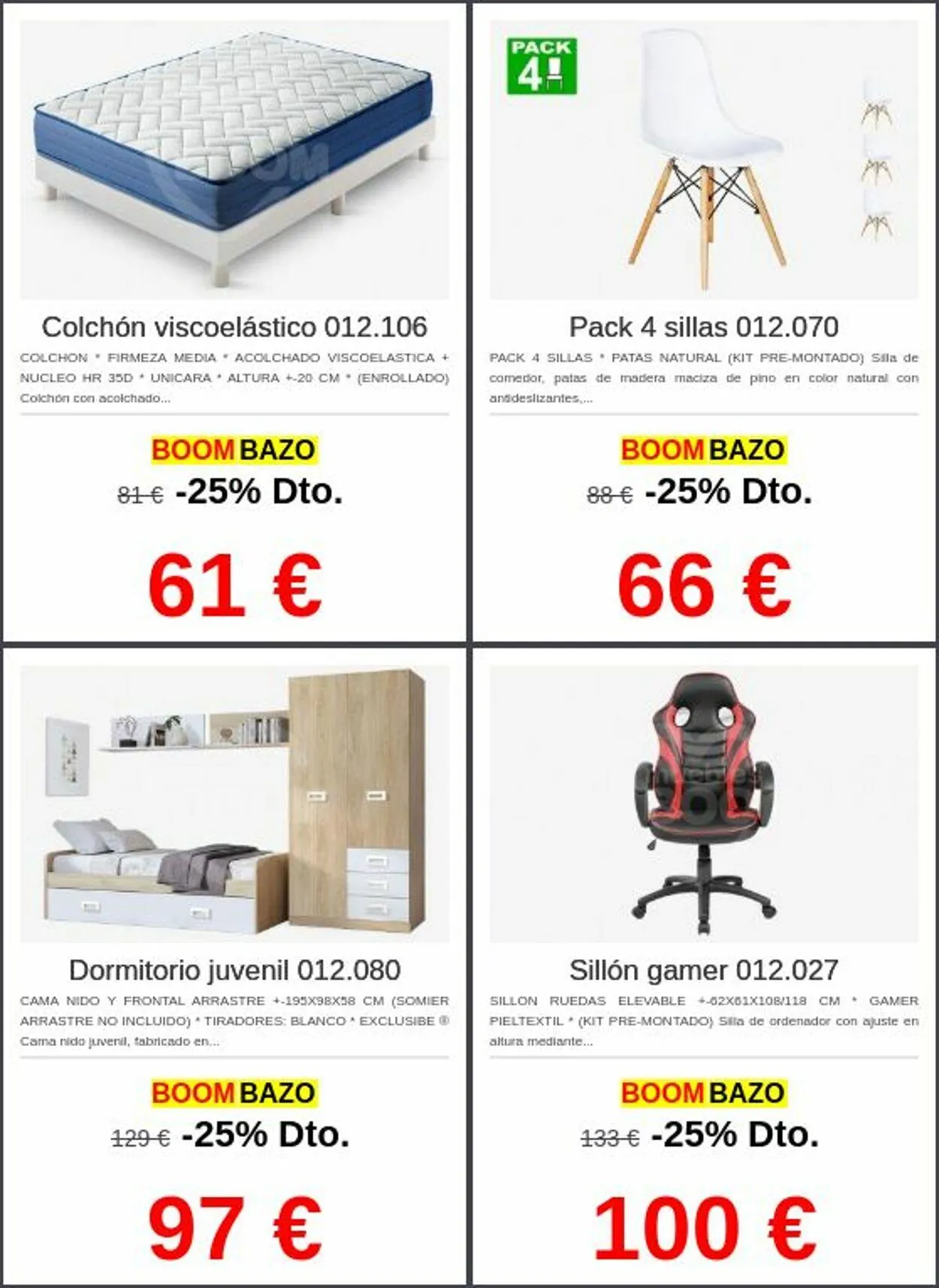 Catálogo de Muebles BOOM Oferta actual 30 de junio al 9 de julio 2025 - Página 2