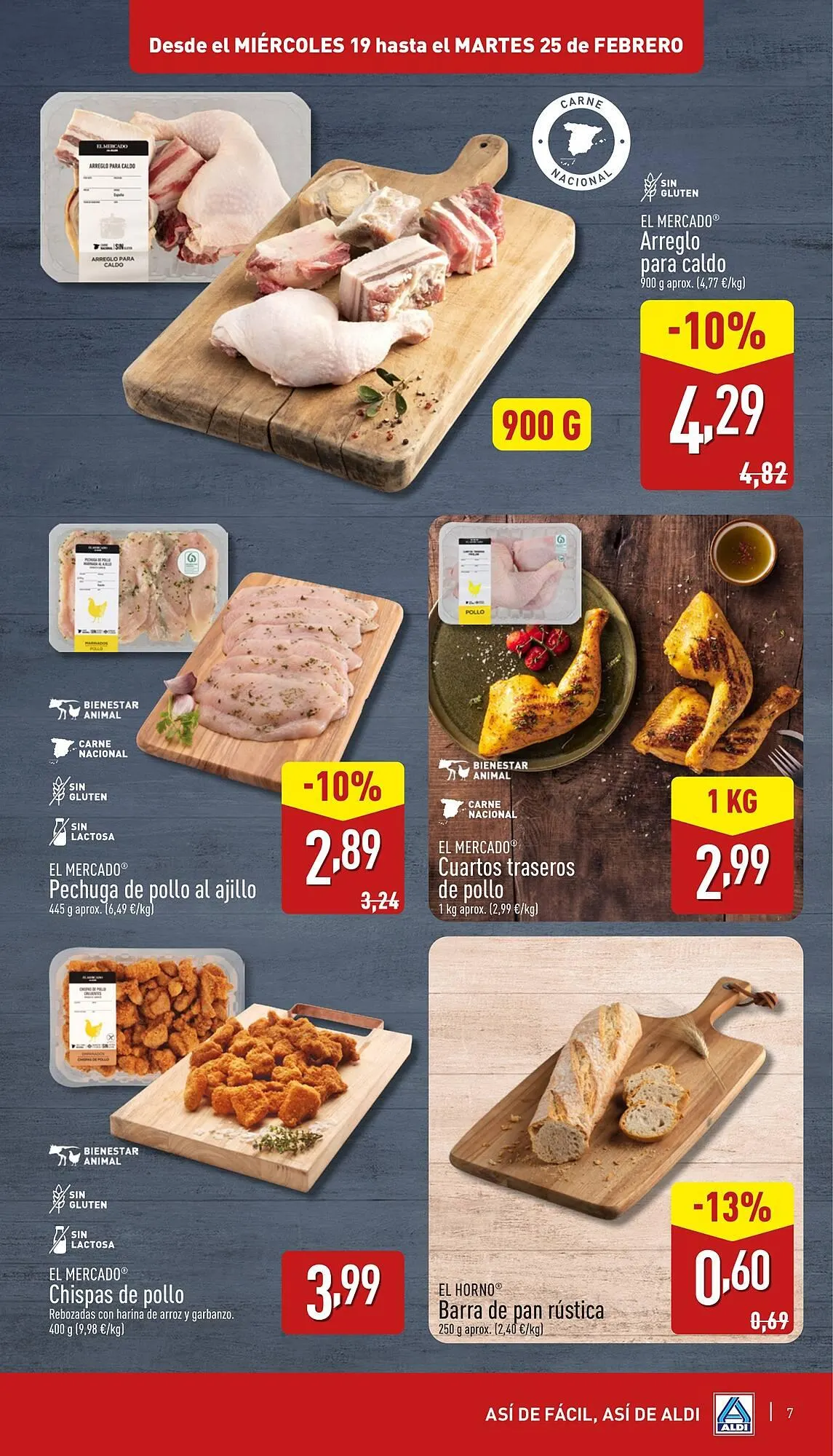 Catálogo de Folleto ALDI 19 de febrero al 25 de febrero 2025 - Página 7