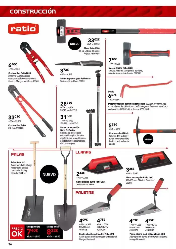 Catálogo de La mayor red de ferreterías y suministros del país 7 de abril al 31 de diciembre 2025 - Página 36