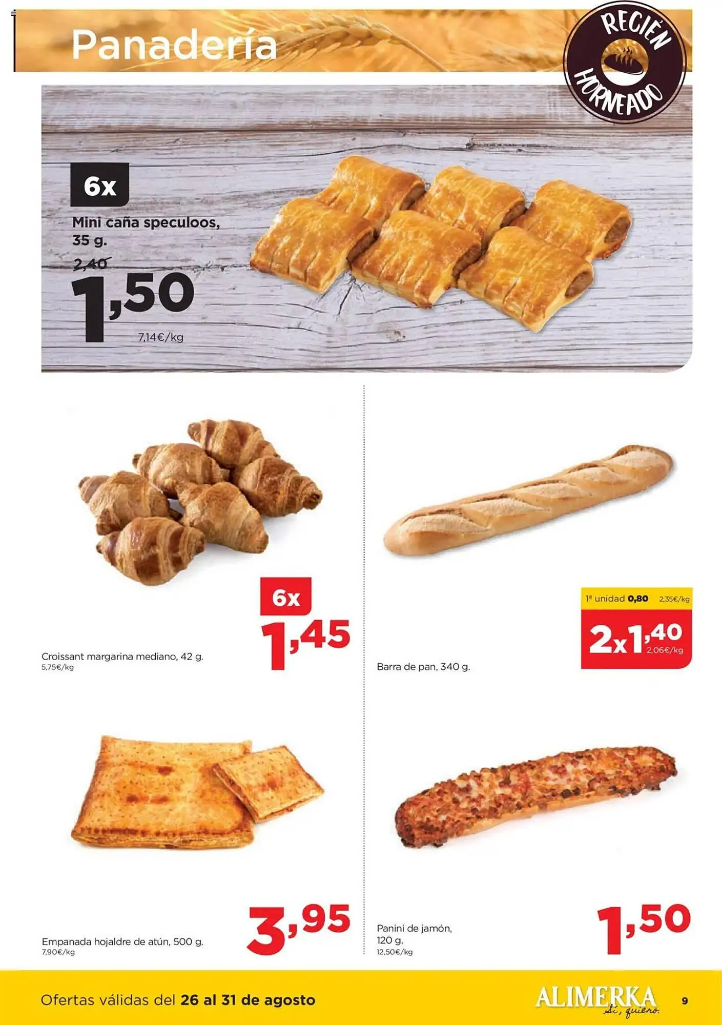Catálogo de Folleto Alimerka 25 de agosto al 31 de agosto 2025 - Página 9