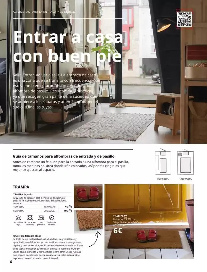 Catálogo de IKEA Catálogo Alfombras 3 de octubre al 31 de enero 2025 - Página 6