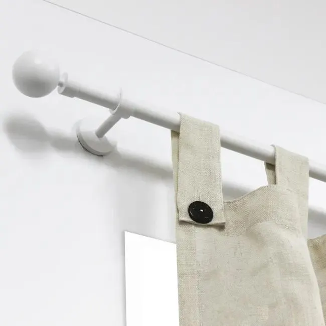 2 Soportes techo 4.6 cm D20 blanco mate INSPIRE