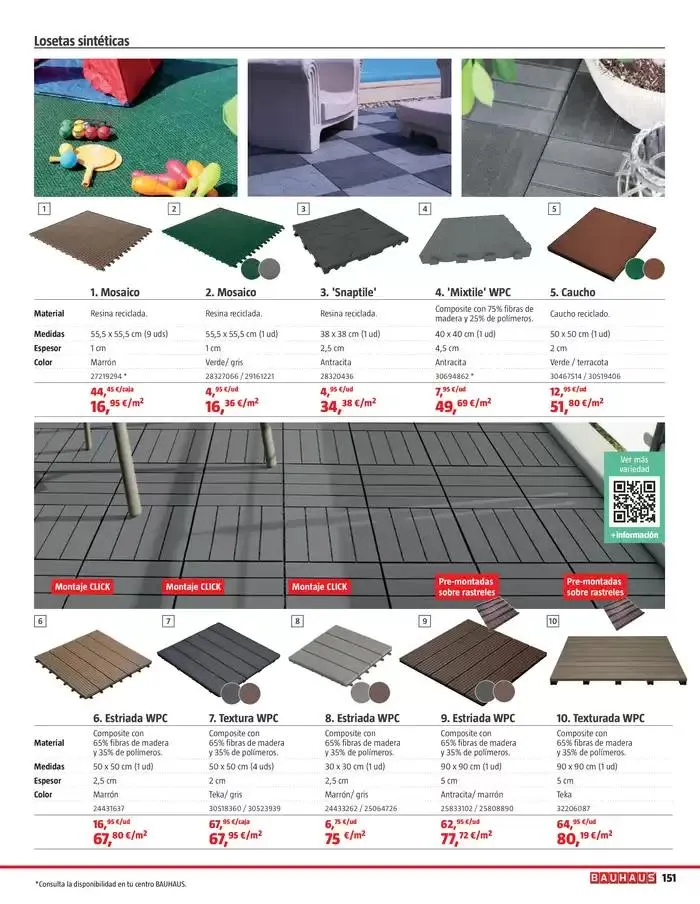 Catálogo de VERANO. Jardín, terraza, balcón.  26 de marzo al 20 de abril 2025 - Página 151