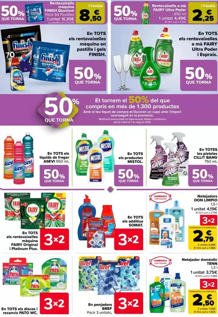 Catálogo de 50% QUE VUELVE + 3x2 10 de abril al 21 de abril 2025 - Página 56