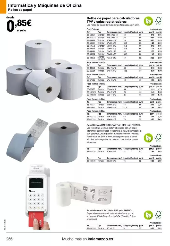 Catálogo de Staples Kalamazoo Catálogo General 9 de enero al 30 de septiembre 2025 - Página 256