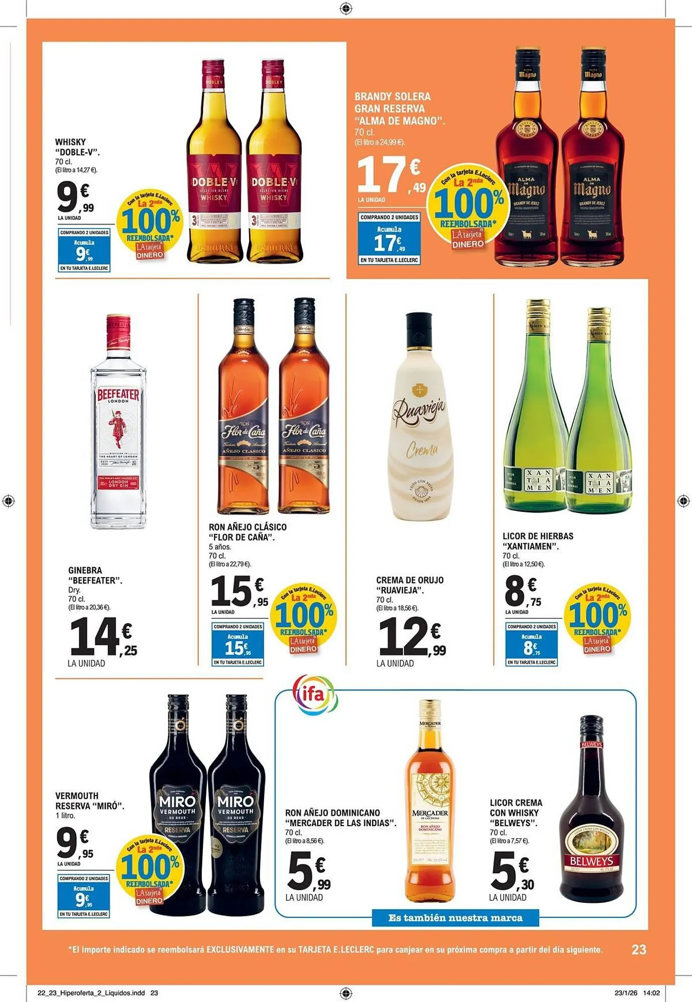 Catálogo de Catálogo E.Leclerc 4 de febrero al 15 de febrero 2026 - Página 23