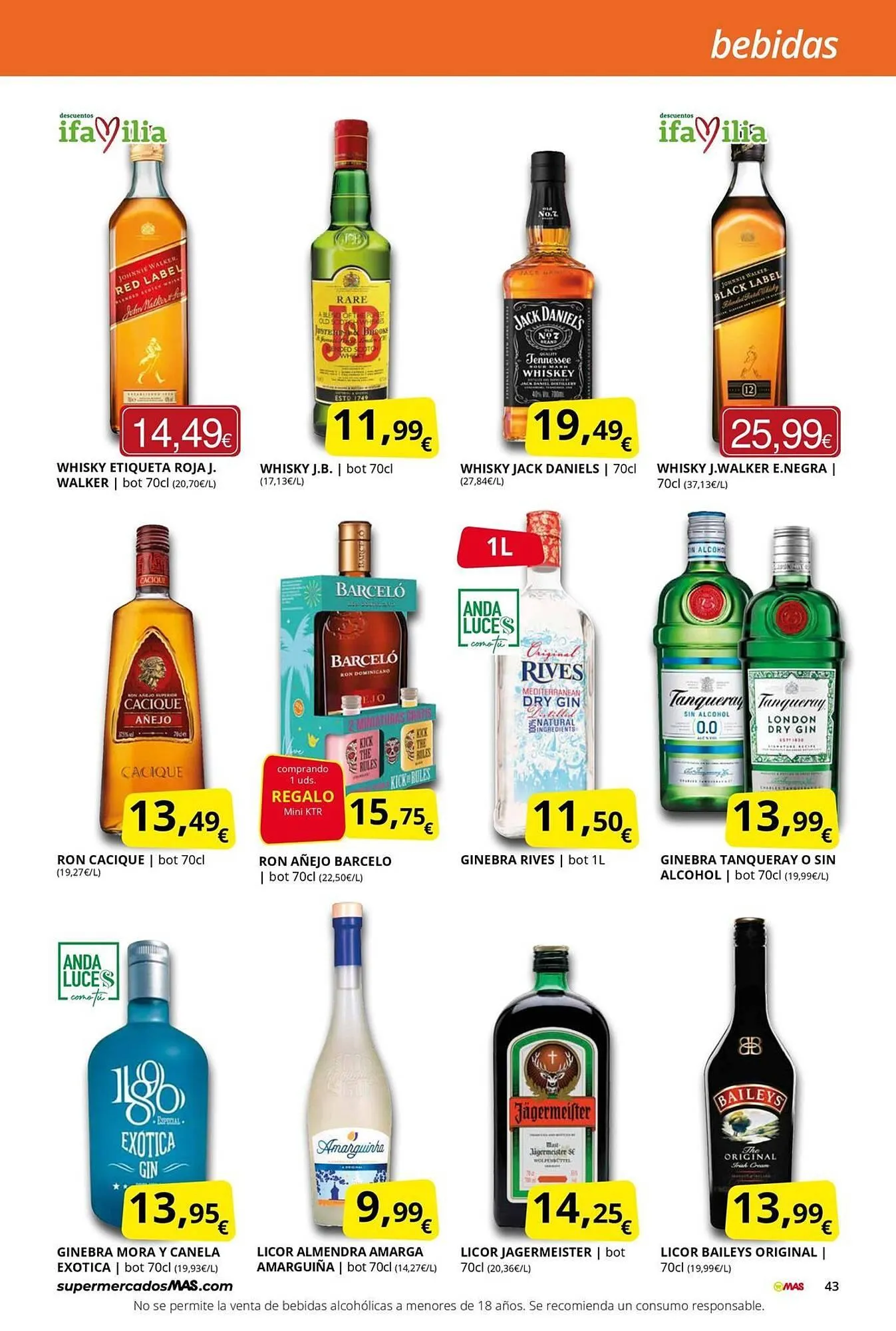 Catálogo de Folleto Supermercados MAS 27 de marzo al 29 de abril 2026 - Página 43