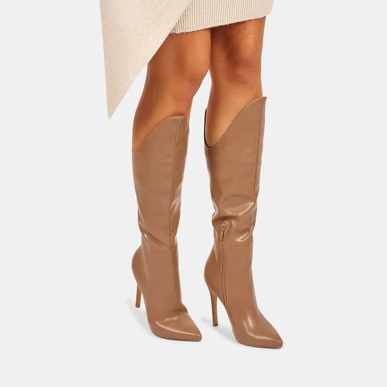 Botas de tacón alto para mujer