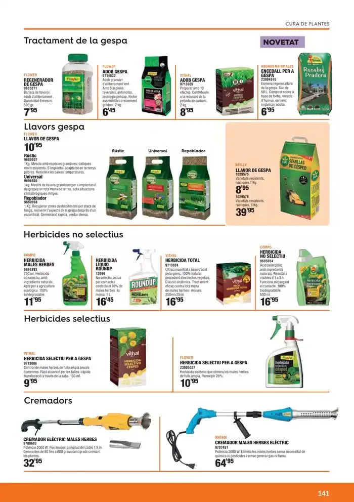 Catálogo de Jardins preparats per a tu 24 de marzo al 6 de agosto 2025 - Página 141