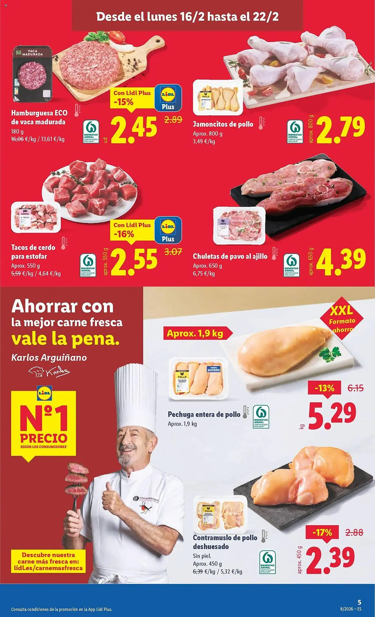 Catálogo de Catálogo Lidl 16 de febrero al 22 de febrero 2026 - Página 9