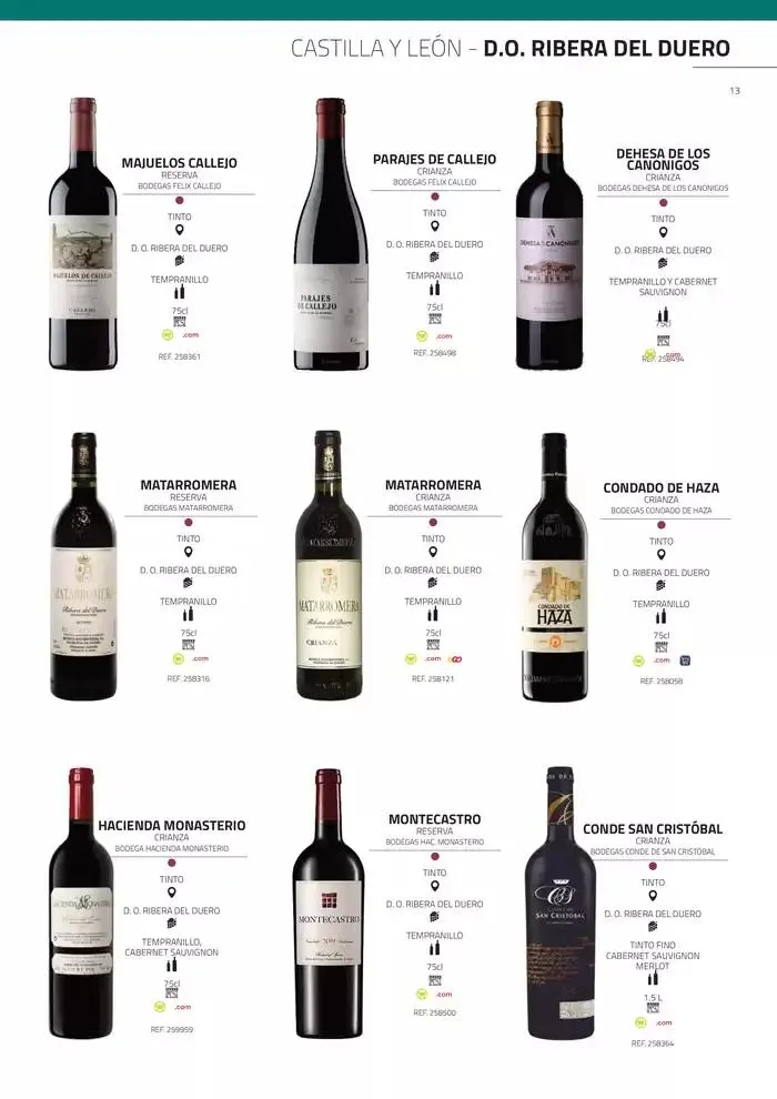Catálogo de Catálogo Vinos 2025 23 de diciembre al 31 de marzo 2025 - Página 13