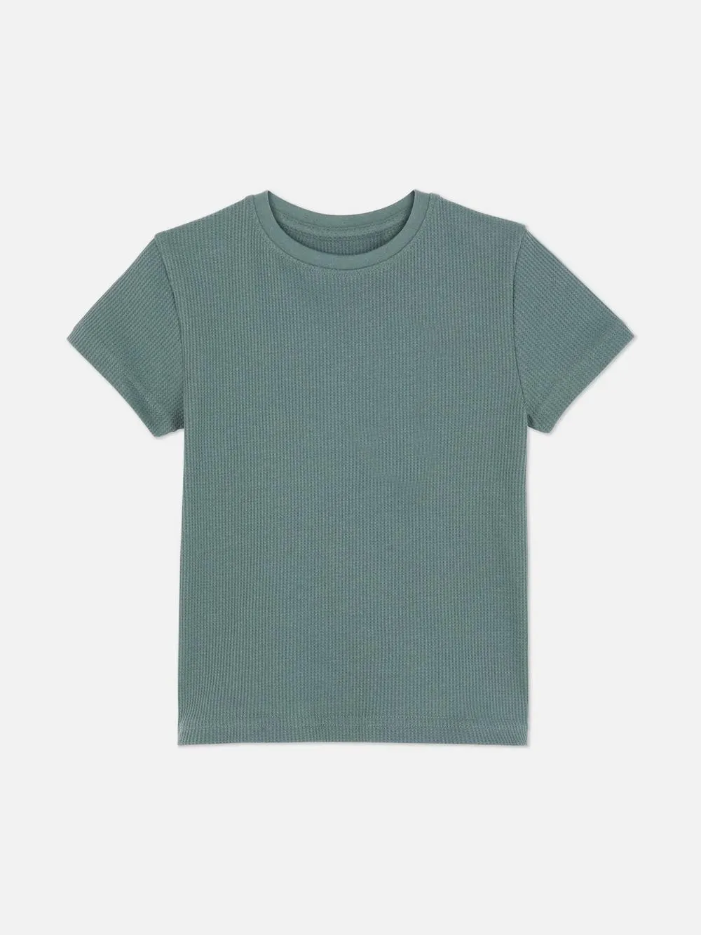 Camiseta en punto de arroz