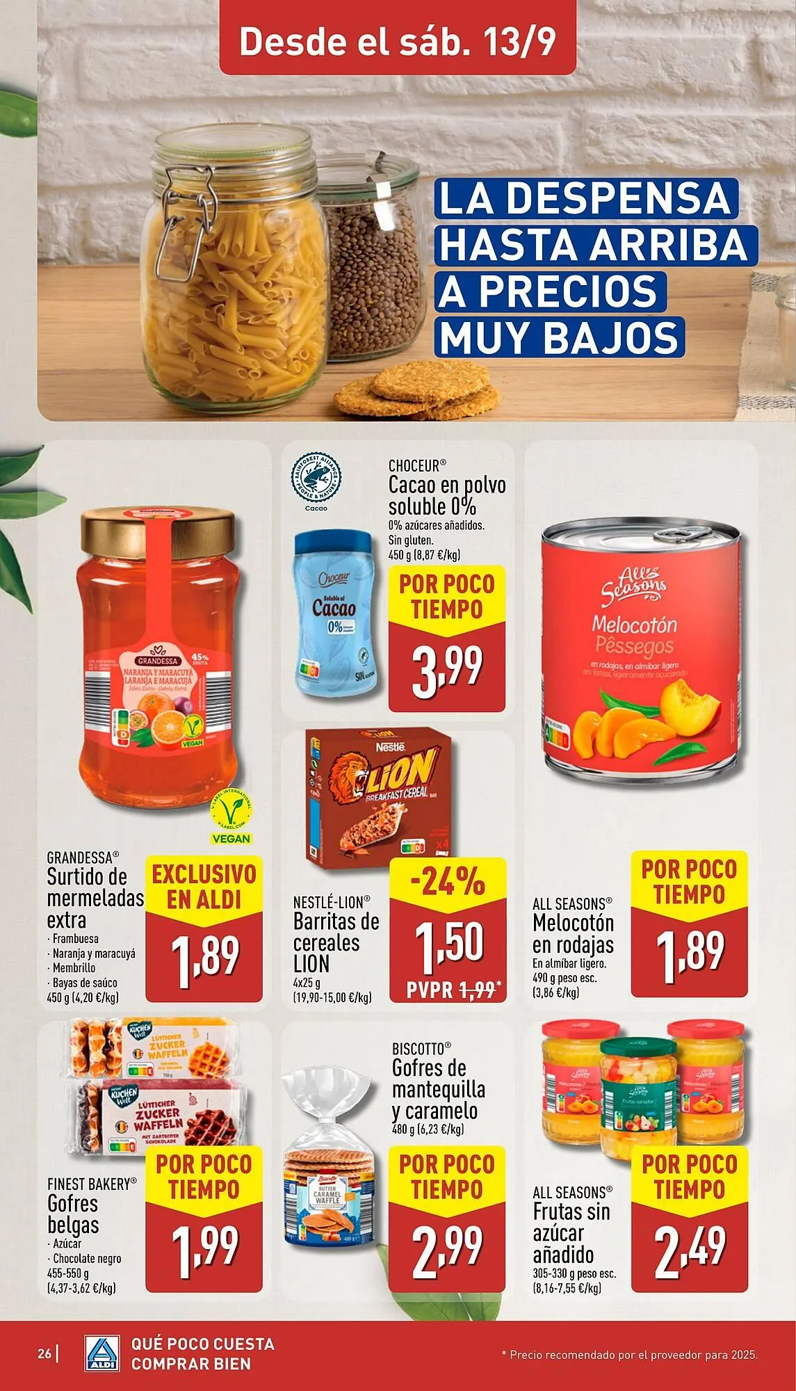 Catálogo de Folleto ALDI 8 de septiembre al 14 de septiembre 2025 - Página 26
