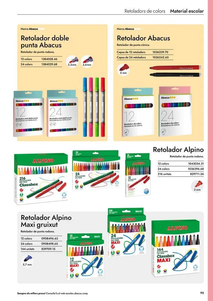 Catálogo de Catàleg Escolar 24-25 Abacus cat 19 de junio al 31 de marzo 2025 - Página 195