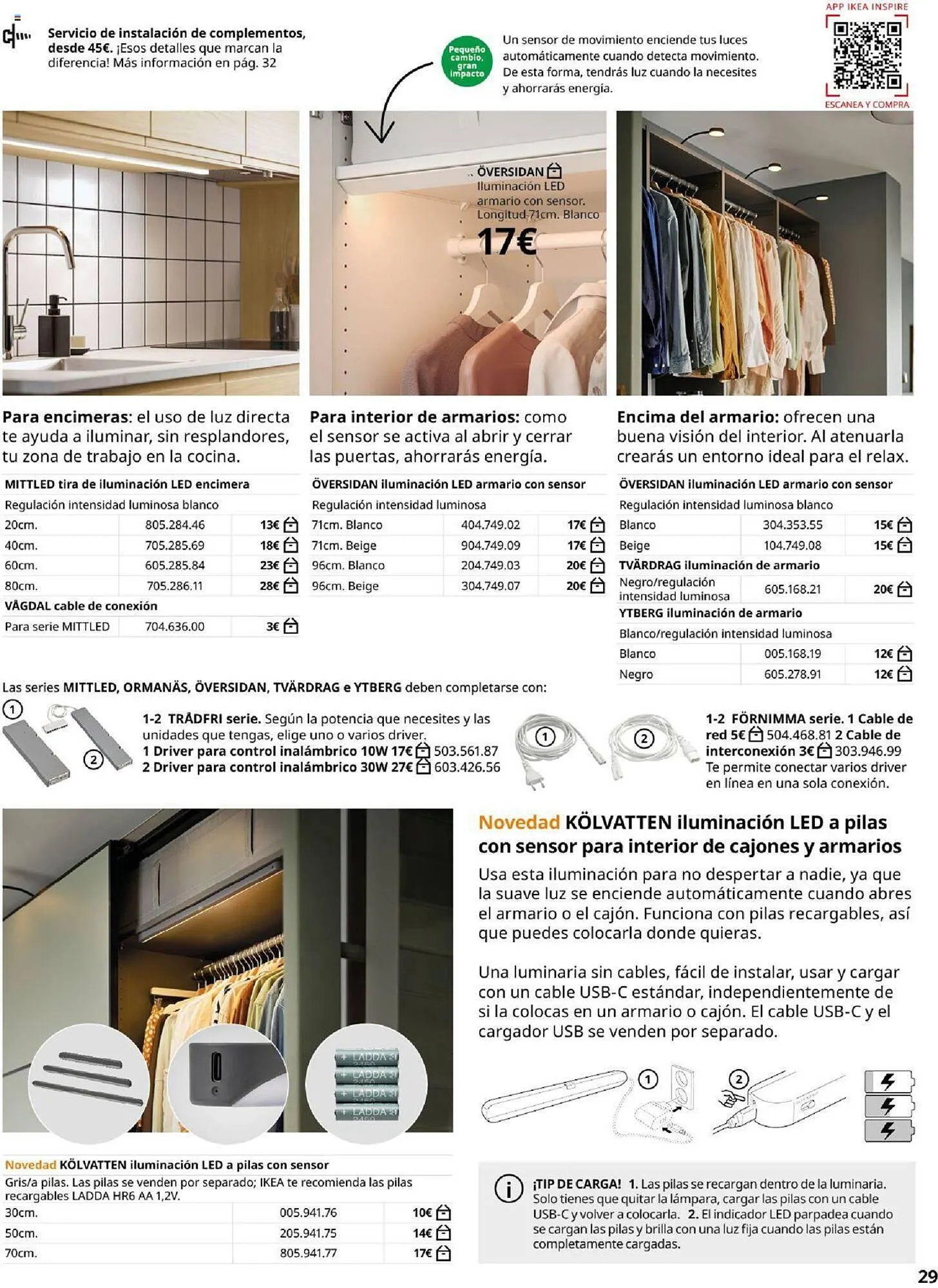 Catálogo de Folleto IKEA Iluminación 4 de septiembre al 31 de enero 2025 - Página 29