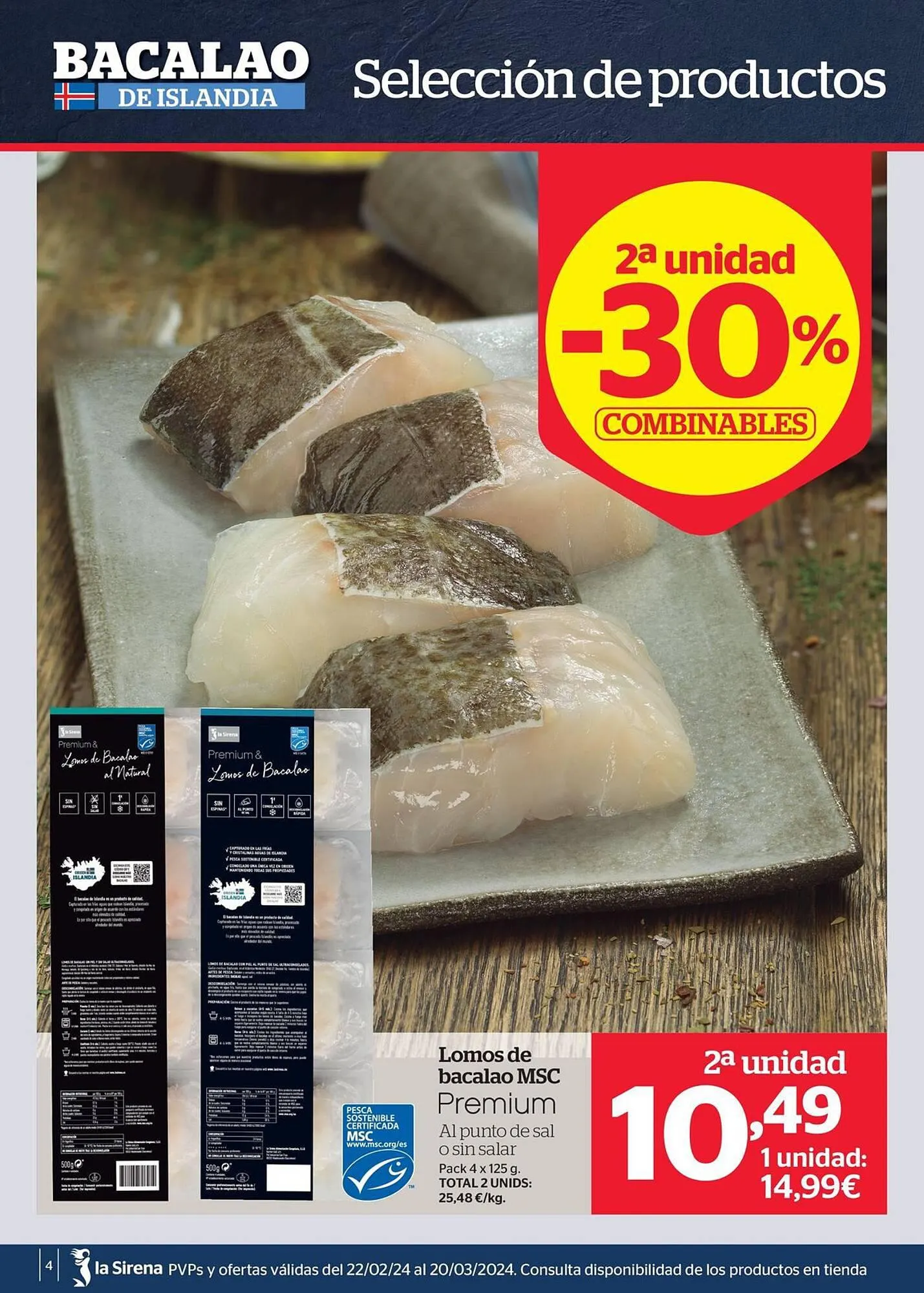 Catálogo de Folleto La Sirena 22 de febrero al 20 de marzo 2024 - Página 4