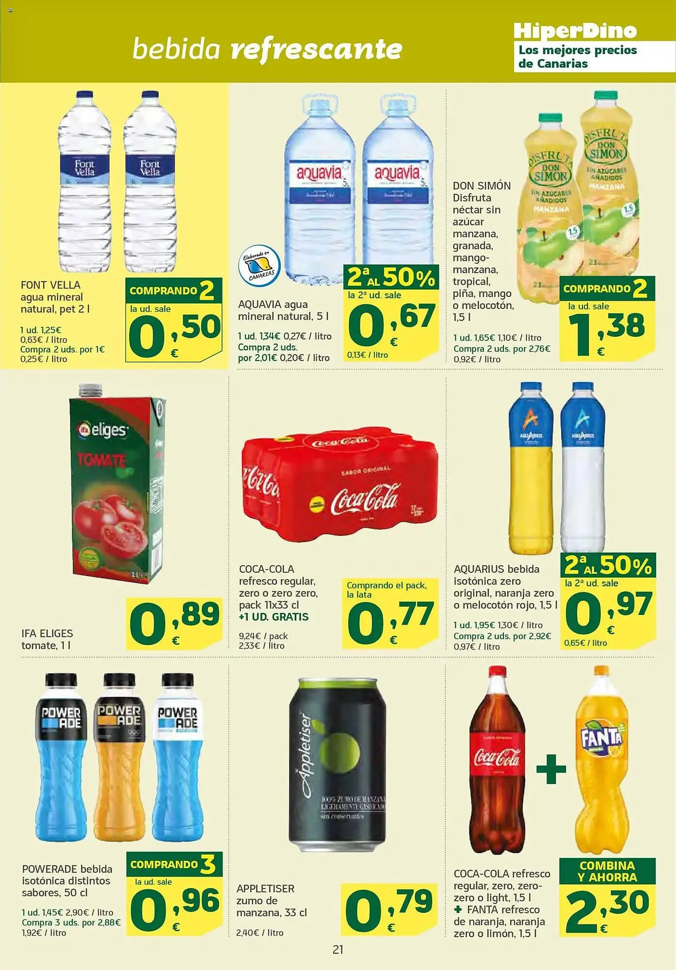 Catálogo de Folleto HiperDino 23 de octubre al 6 de noviembre 2025 - Página 21