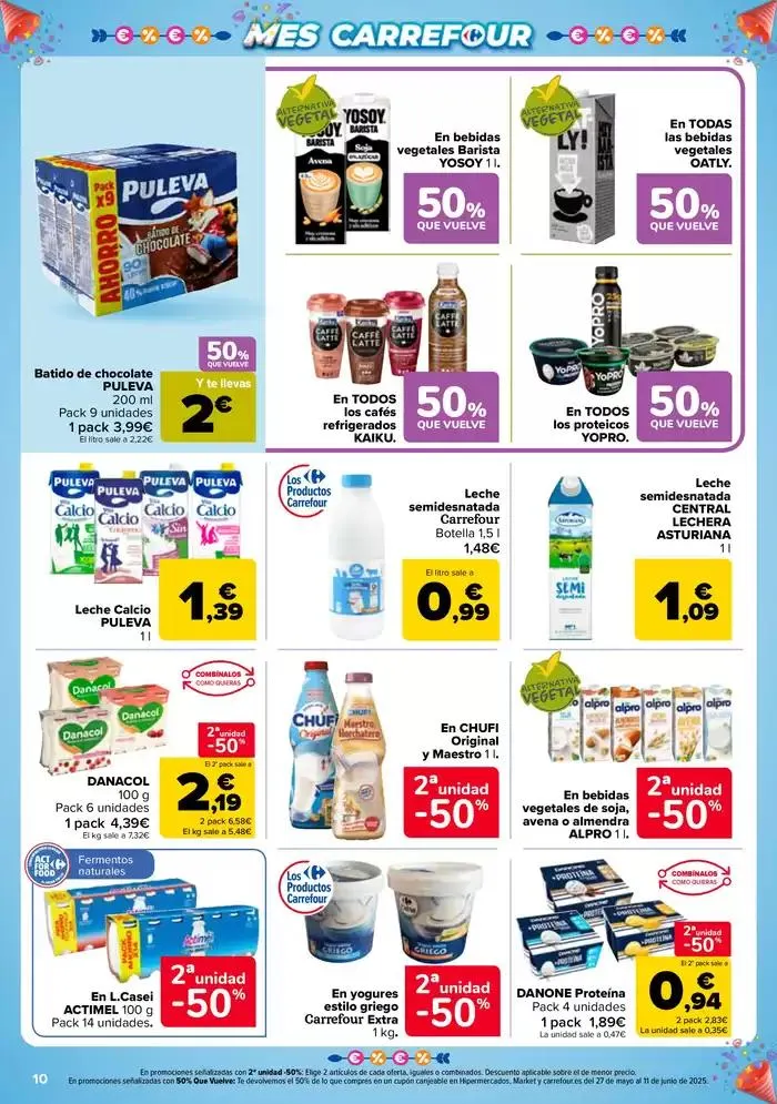 Catálogo de 50% QUE VUELVE + 2ªUD. AL -50% 13 de mayo al 26 de mayo 2025 - Página 10