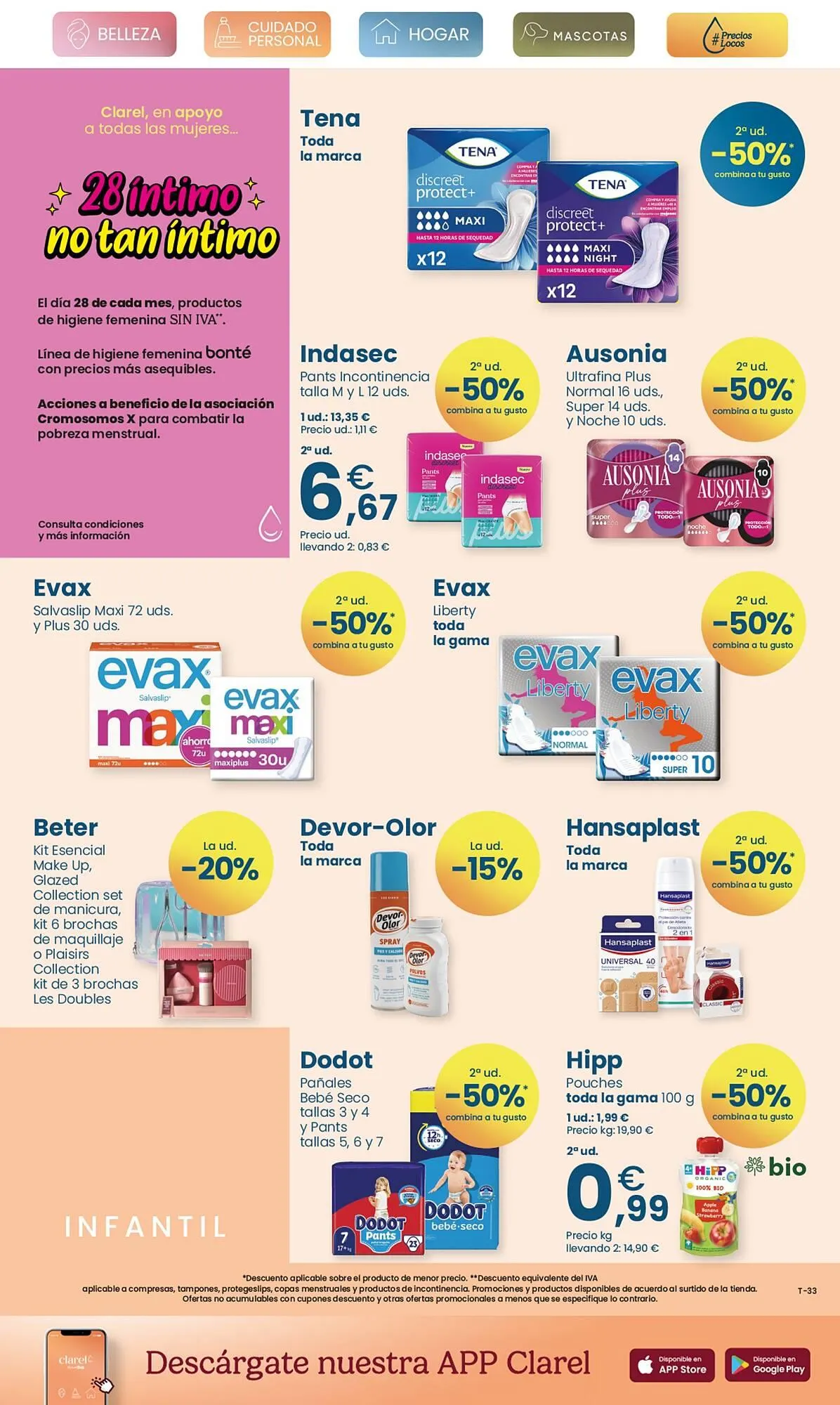 Catálogo de Folleto Clarel 11 de marzo al 12 de mayo 2026 - Página 7