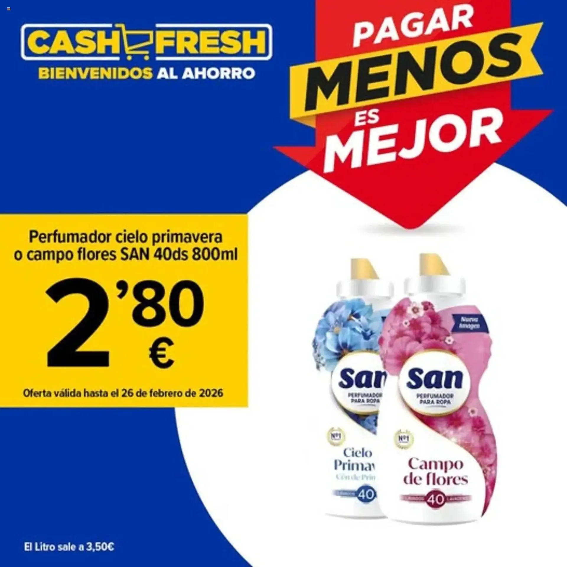 Catálogo de Folleto Cash Fresh 23 de febrero al 26 de febrero 2026 - Página 1