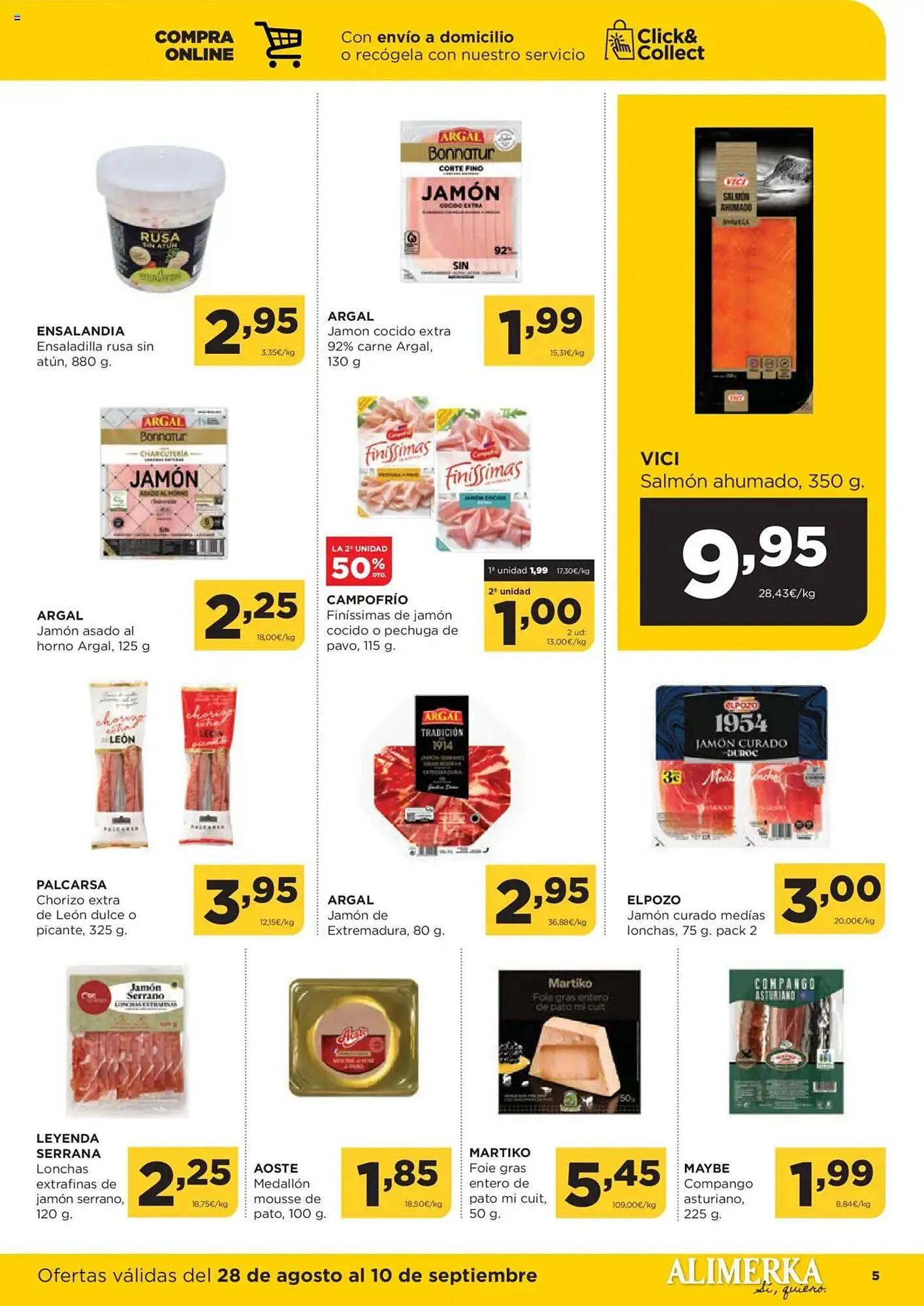Catálogo de Folleto Alimerka 28 de agosto al 10 de septiembre 2025 - Página 5