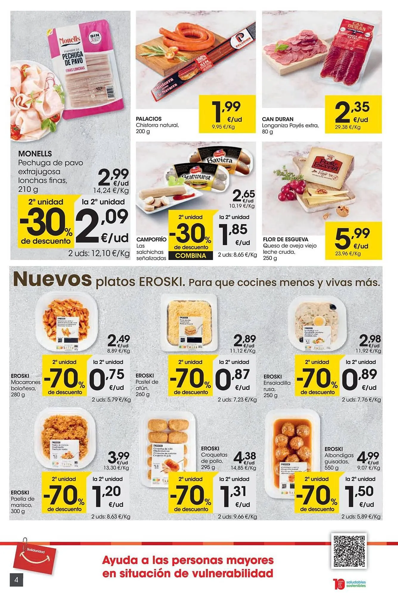 Catálogo de Folleto Eroski 21 de septiembre al 3 de octubre 2023 - Página 4