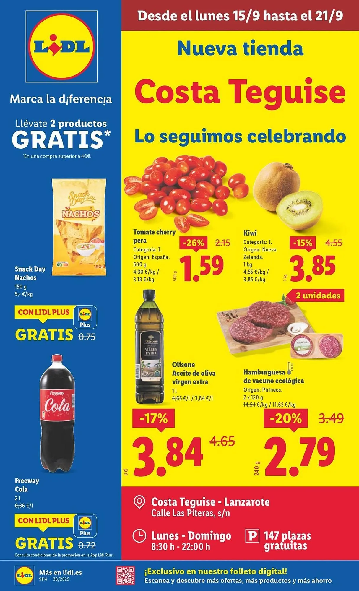 Catálogo de Catálogo Lidl 15 de septiembre al 21 de septiembre 2025 - Página 1