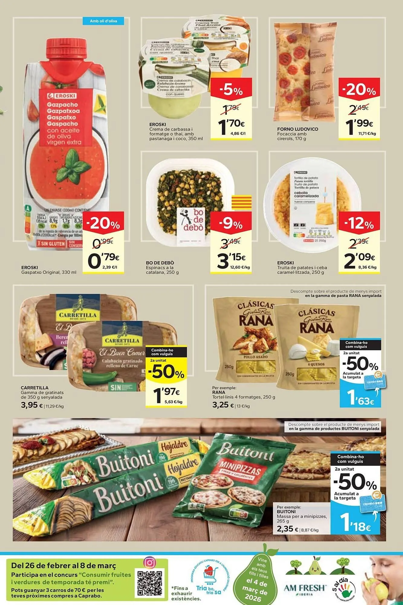 Catálogo de Catálogo Caprabo 26 de febrero al 11 de marzo 2026 - Página 5