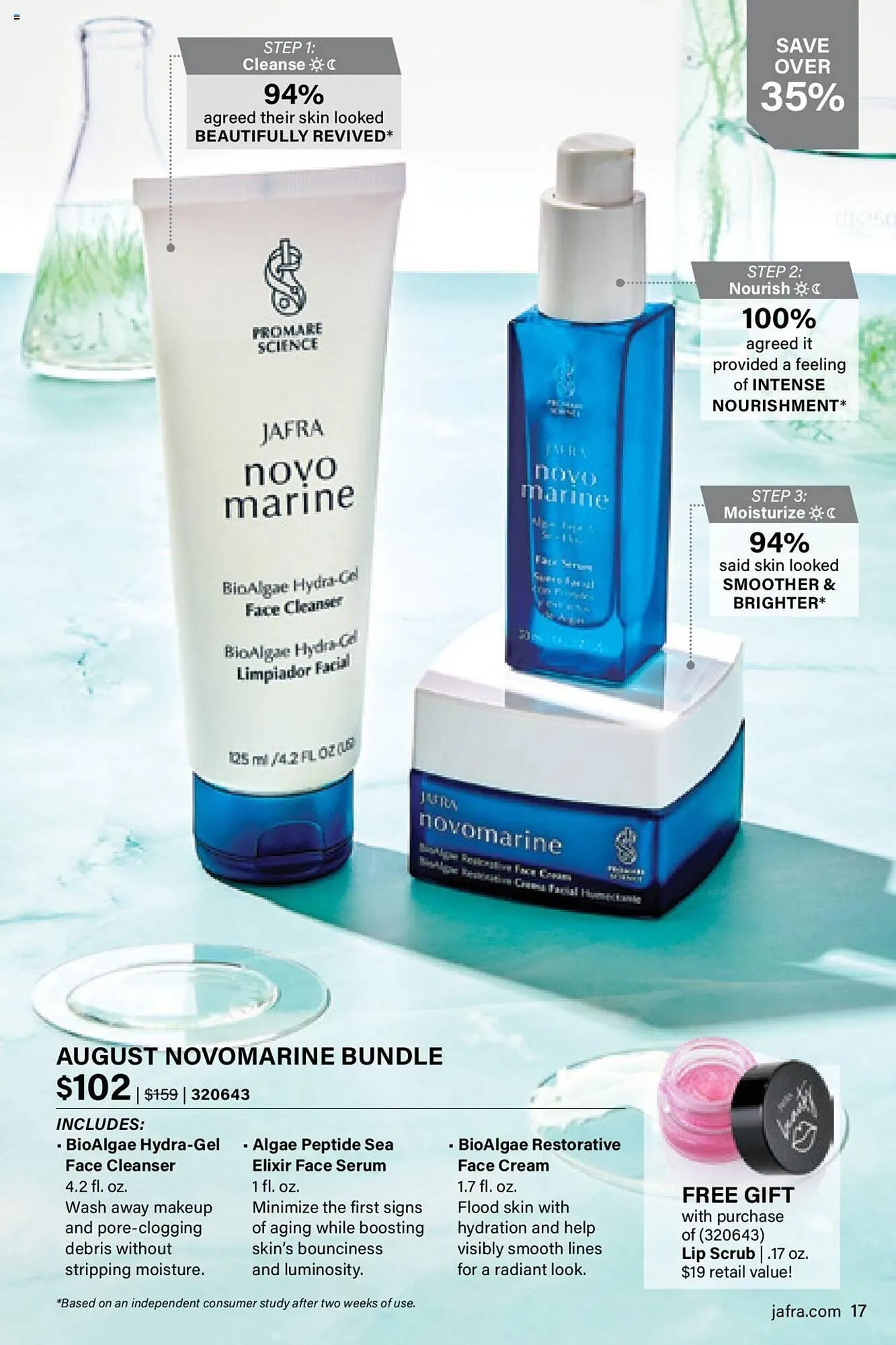 Catálogo de Folleto JAFRA 1 de agosto al 31 de agosto 2024 - Página 17