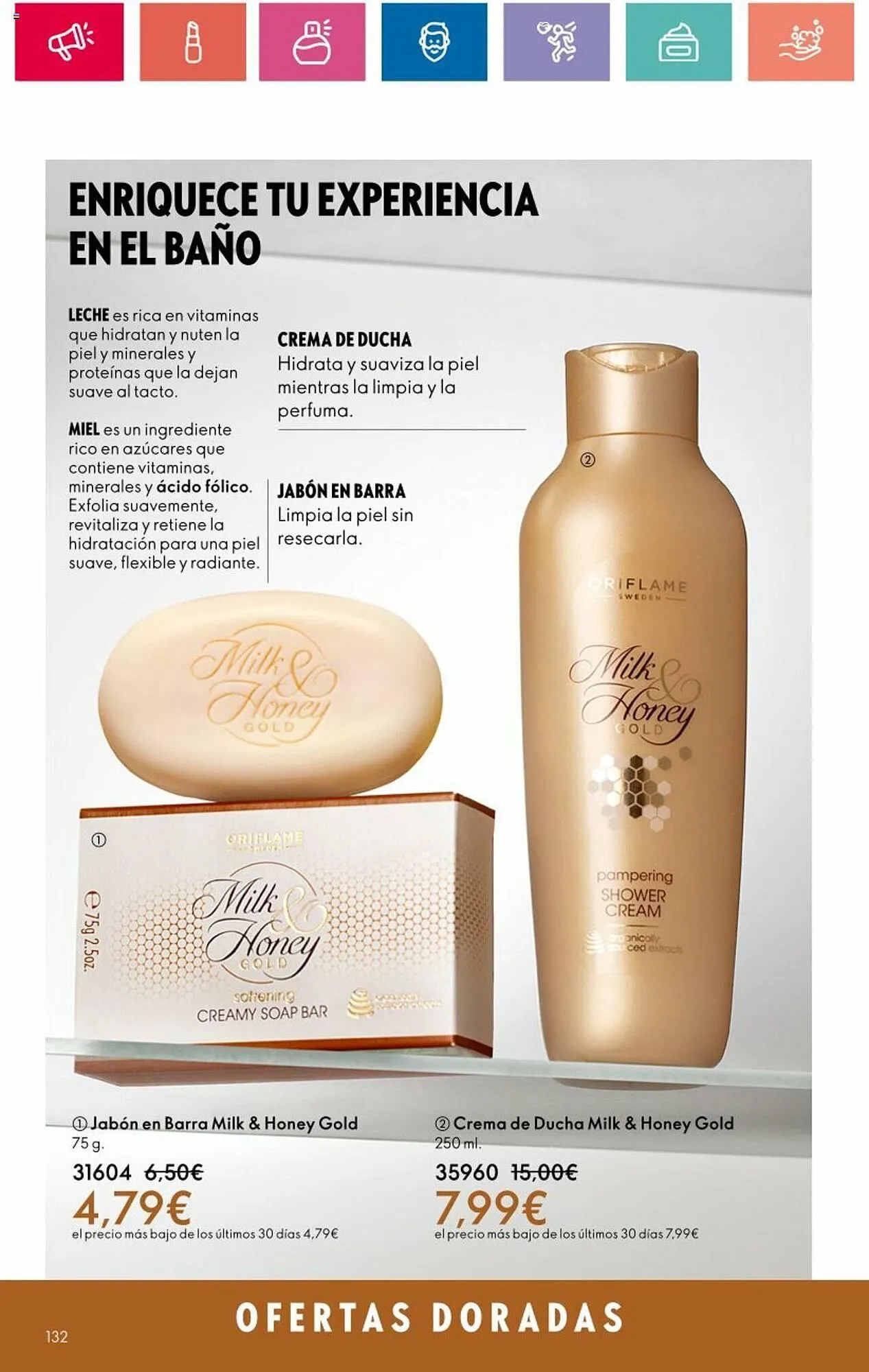 Catálogo de Folleto Oriflame 7 de mayo al 27 de mayo 2024 - Página 132