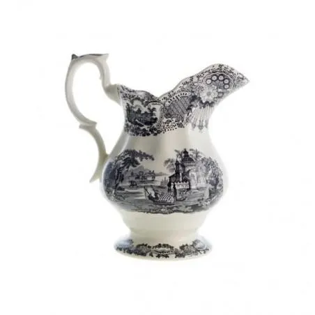 Jarro aguamanil negro Cartuja