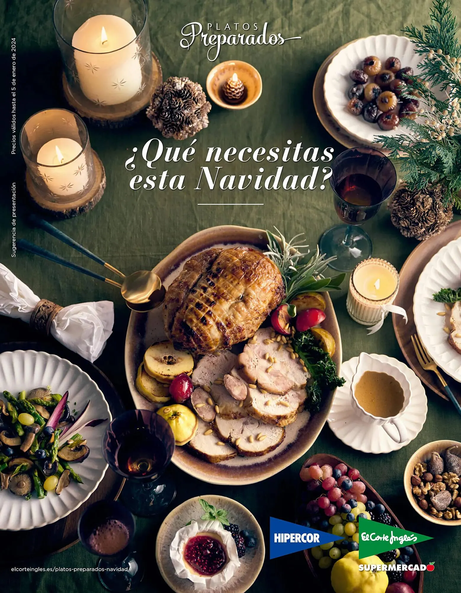 Catálogo de Folleto Hipercor 30 de noviembre al 5 de enero 2024 - Página 1