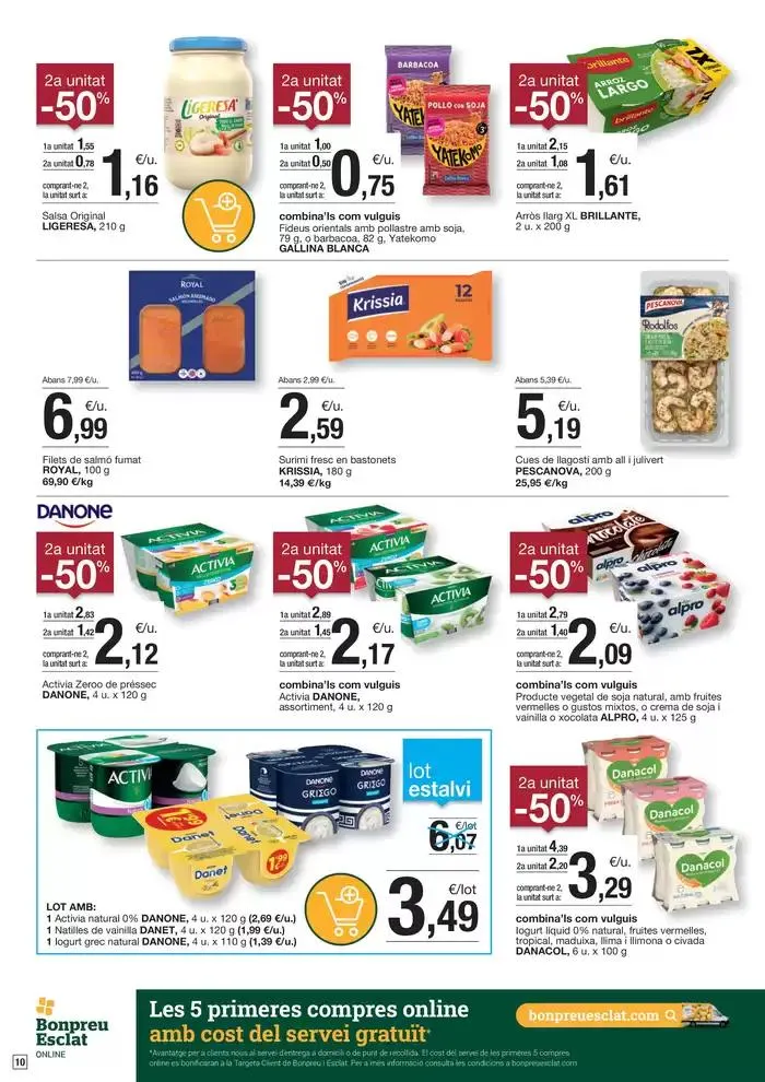 Catálogo de Ofertes vàlides de l’1 al 14 d’abril 1 de abril al 14 de abril 2025 - Página 10