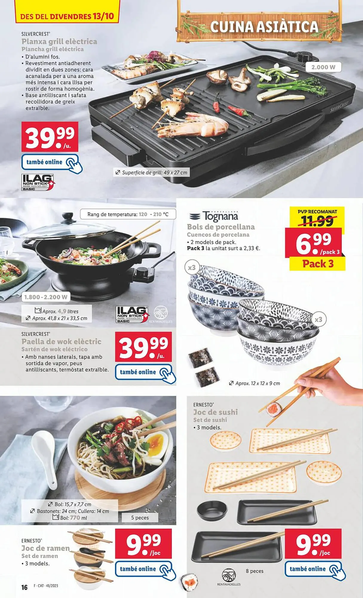 Catálogo de Folleto Lidl 2 de octubre al 16 de octubre 2023 - Página 16