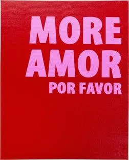 Cuadro enmarcado More Amor 40x50cm