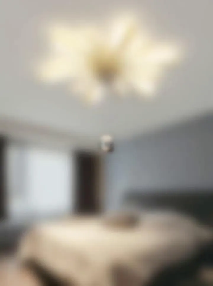 luz de techo led regulable diente de león moderno estilo nórdico lámpara de panel de techo de acrílico diseño minimalista en capas sala de estar luces de comedor ac220v solo regulable con control