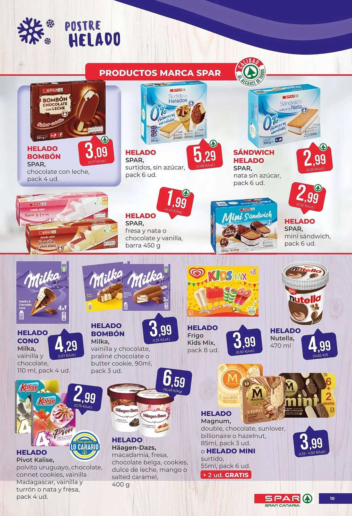 Catálogo de Folleto SPAR Gran Canaria 13 de junio al 26 de junio 2025 - Página 10